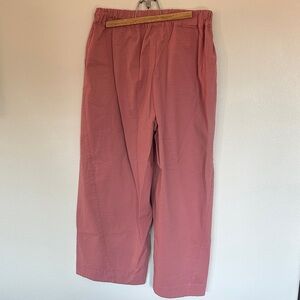 Brava Relaxed Wide Leg Pants in Rosewood
